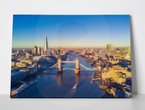 Πίνακας σε καμβά CITYSCAPE VIEW OF LONDON