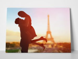 Πίνακας ROMANTIC LOVERS IN PARIS