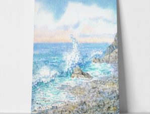 Πίνακας SCENIC BEAUTIFUL MORNING SURF
