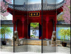 Διαχωριστικό με 5 τμήματα – Chinese botanical garden of Montreal (Quebec Canada) II [Room Dividers]