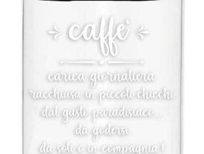 Δοχείο Γυάλινο Με Μεταλλικό Καπάκι Caffe Καφέ 700ml Brandani